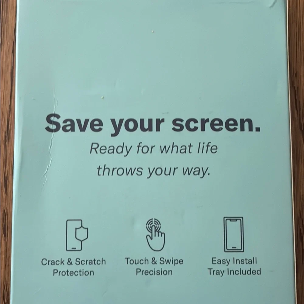 Go To NWT Tempered Glass Screen Protector for iPhone 16e/14 Pro/14/13 Pro/13